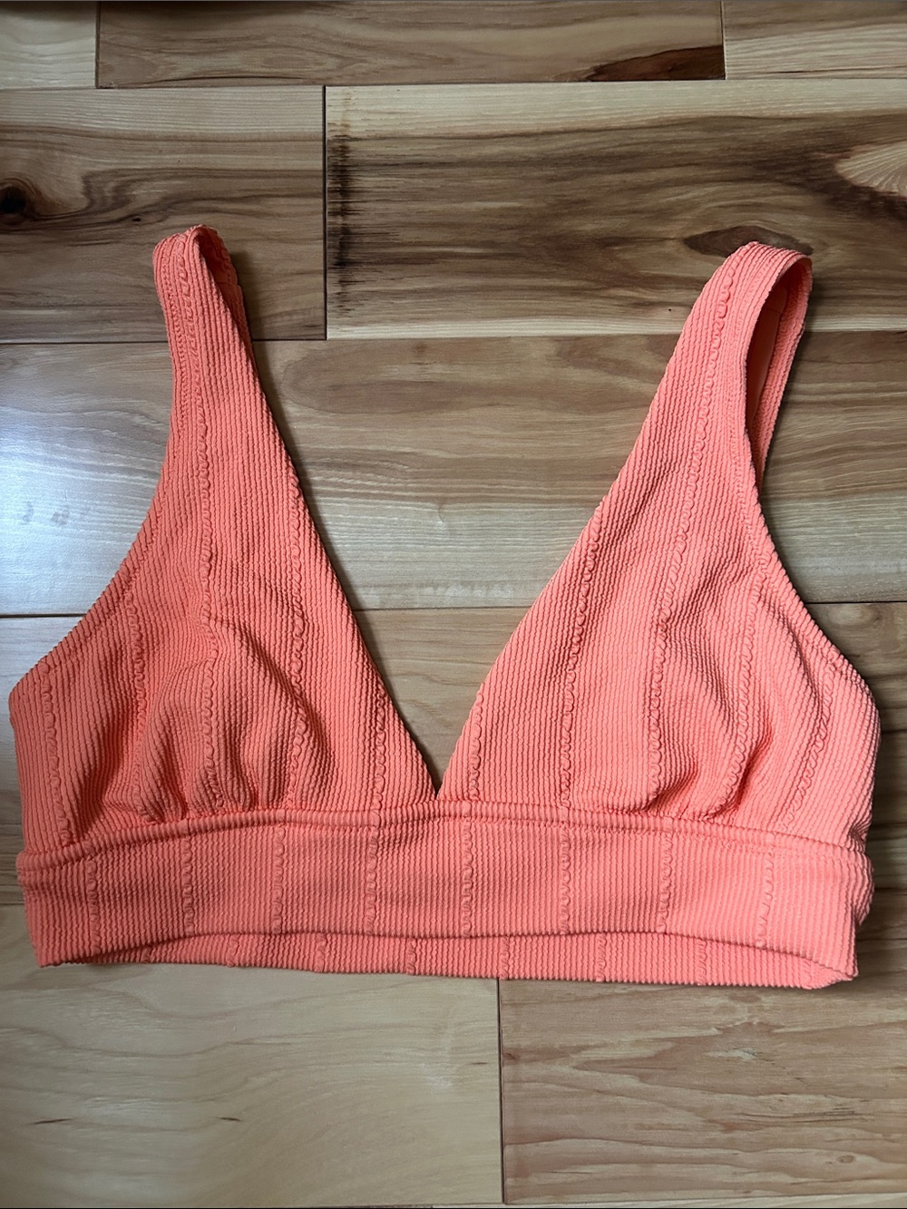 Aerie triangle bikini top